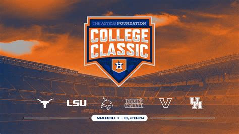 astros foundation college classic 2024 scores|college classic 2024 tickets.